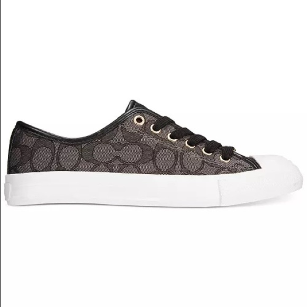 Coach Empire Low Top Logo Sneakers - Picture 2 of 9